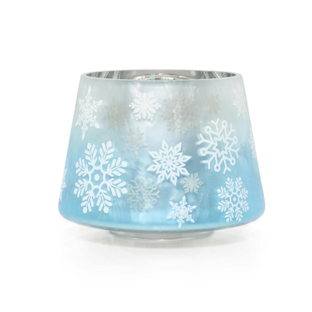 Flicker Snowflakes  Jar Shade